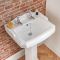 Toilet en Wastafel Staand Klassiek Wit | Windsor