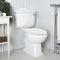 Duoblok Toilet Keramisch Klassiek Wit met Stortbak en Witte WC-Bril | Windsor