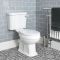 Duoblok Toilet Keramisch Klassiek met Soft-Close WC-Bril Wit | Keuze Doortrekker | Richmond