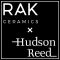 Vrijstande Wastafel 55cm x 46cm Modern Glanzend Wit (Zonder Kraangaten) | RAK Sensation x Hudson Reed