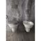 Hangend Toilet Klassiek | met of zonder Spoelrand | Keuze Afwerking Toiletzitting | RAK Washington x Hudson Reed