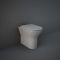 Randloos Toilet Staand Modern met Softclose Toiletzitting Mat Grijs | RAK Feeling x Hudson Reed