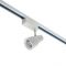 Led Dimbare Railverlichting 6X10W Spots Wit 3X1M Spanningsrails & Doorverbinders