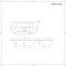 Ligbad Wit Dubbelzijdig Modern D-vormig 170cm x 80cm met Badpaneel | Langtree