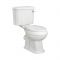 Duoblok Toilet en Wastafel 50cm met Frame Klassiek Chromen | Richmond