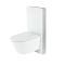 Japans Toilet | Hirayu Stortbak Ombouw Touch-free Bedieningspaneel Hangend Wit 50cm | Saru