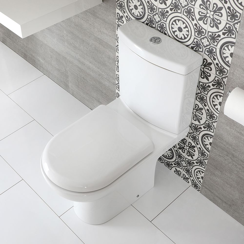 Duoblok Toilet Modern met Soft-Close WC-Bril | Ashbury