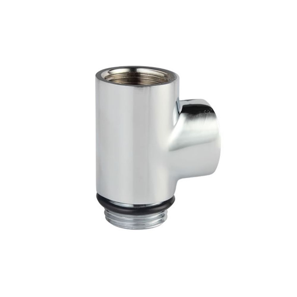 T-Stuk voor Hybride / Dual Fuel Radiator - Chroom