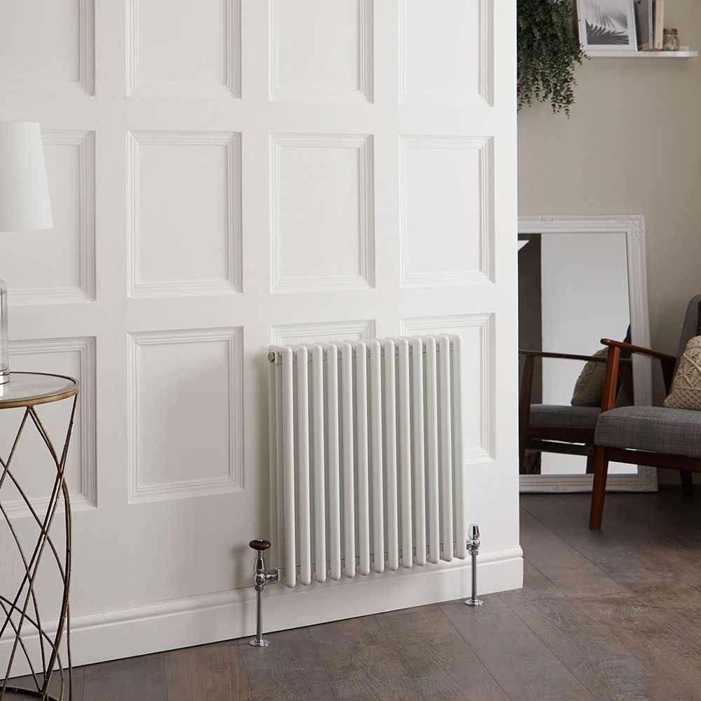 Horizontale Radiator Aluminium Klassiek 60cm Hoog | Keuze Afmeting en Afwerking | Esme