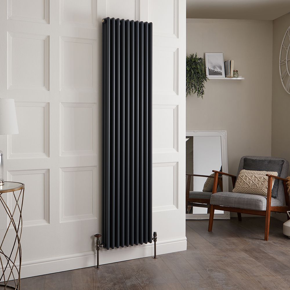 Verticale Radiator Aluminium Klassiek 180cm Hoog | Keuze Afmeting en Afwerking | Esme