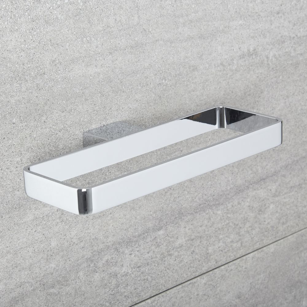 Handdoekhouder Modern Chroom | Kubix