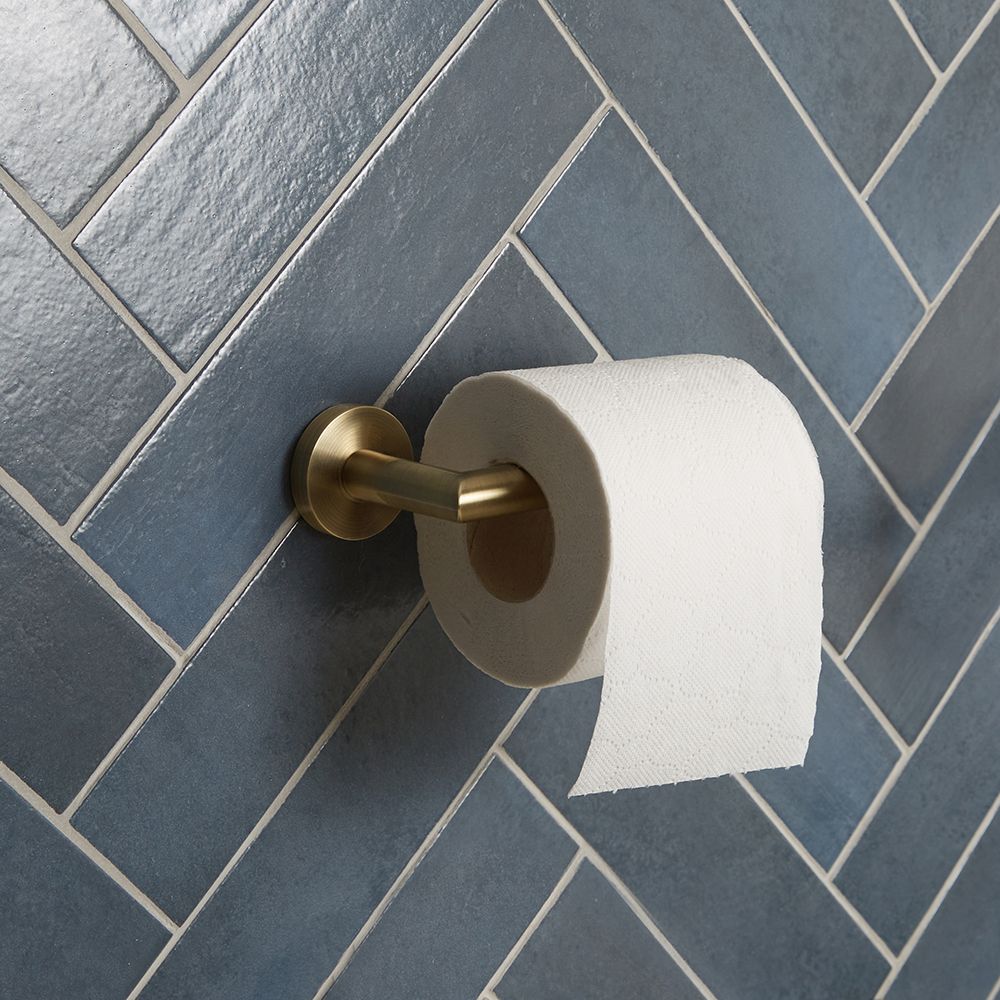Toiletrolhouder Antiek Messing | Alama