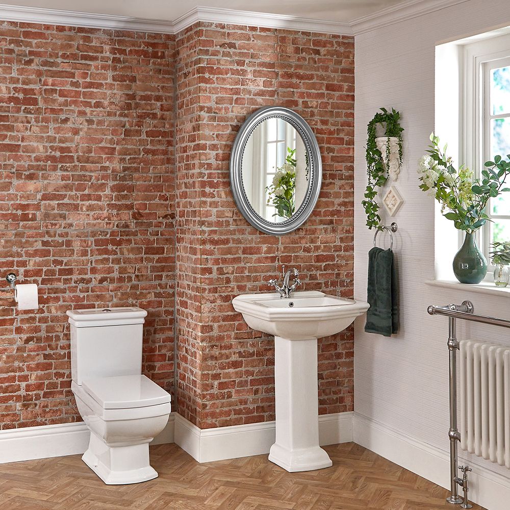 Chester Klassiek Toilet en Wastafel 1 Kraangat
