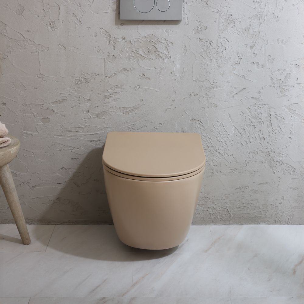 Hangend Toilet Modern met Soft-Close Toiletzitting | Keuze Afwerking | Elements
