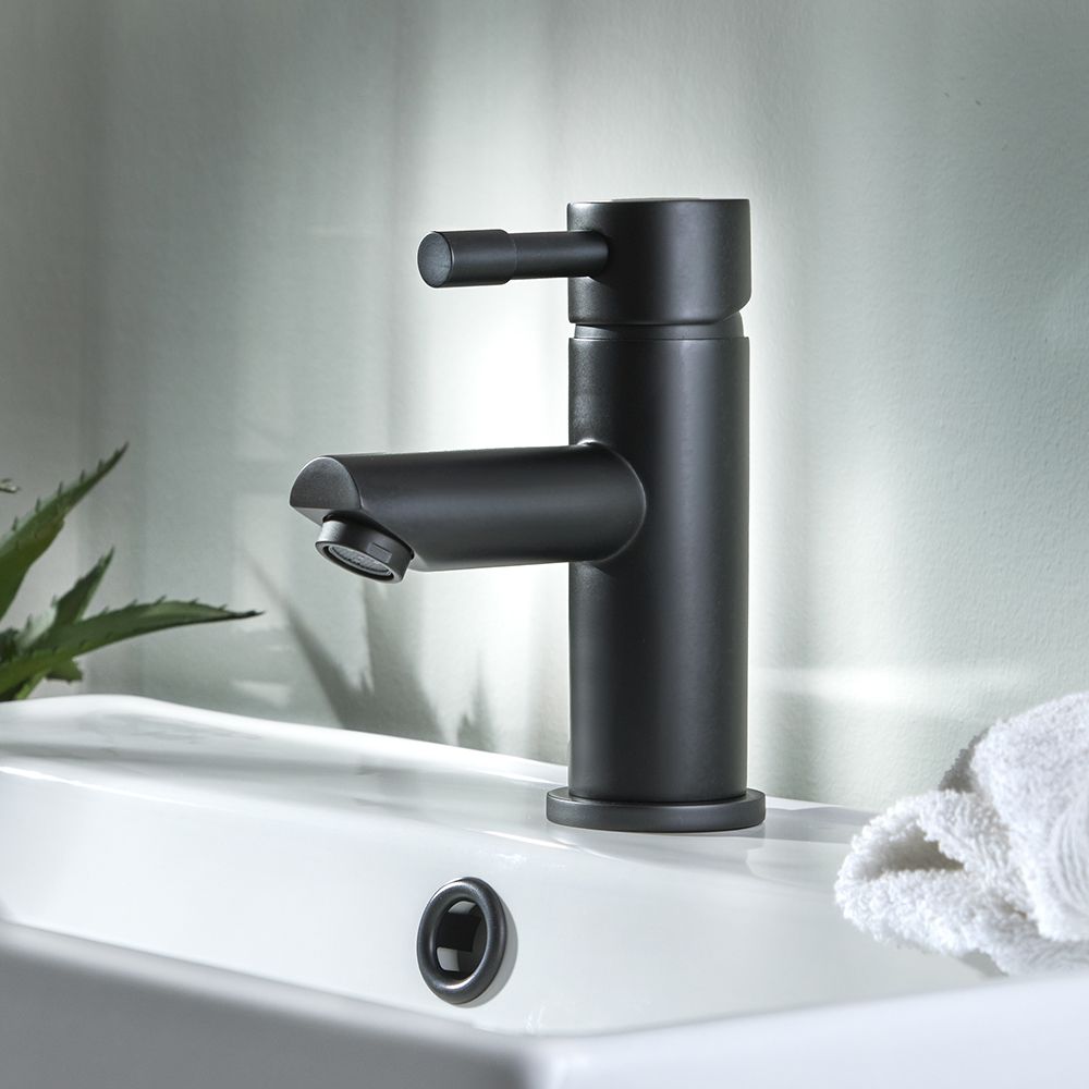 Wastafelmengkraan 1-Gats Modern Rond | Kies de Afwerking