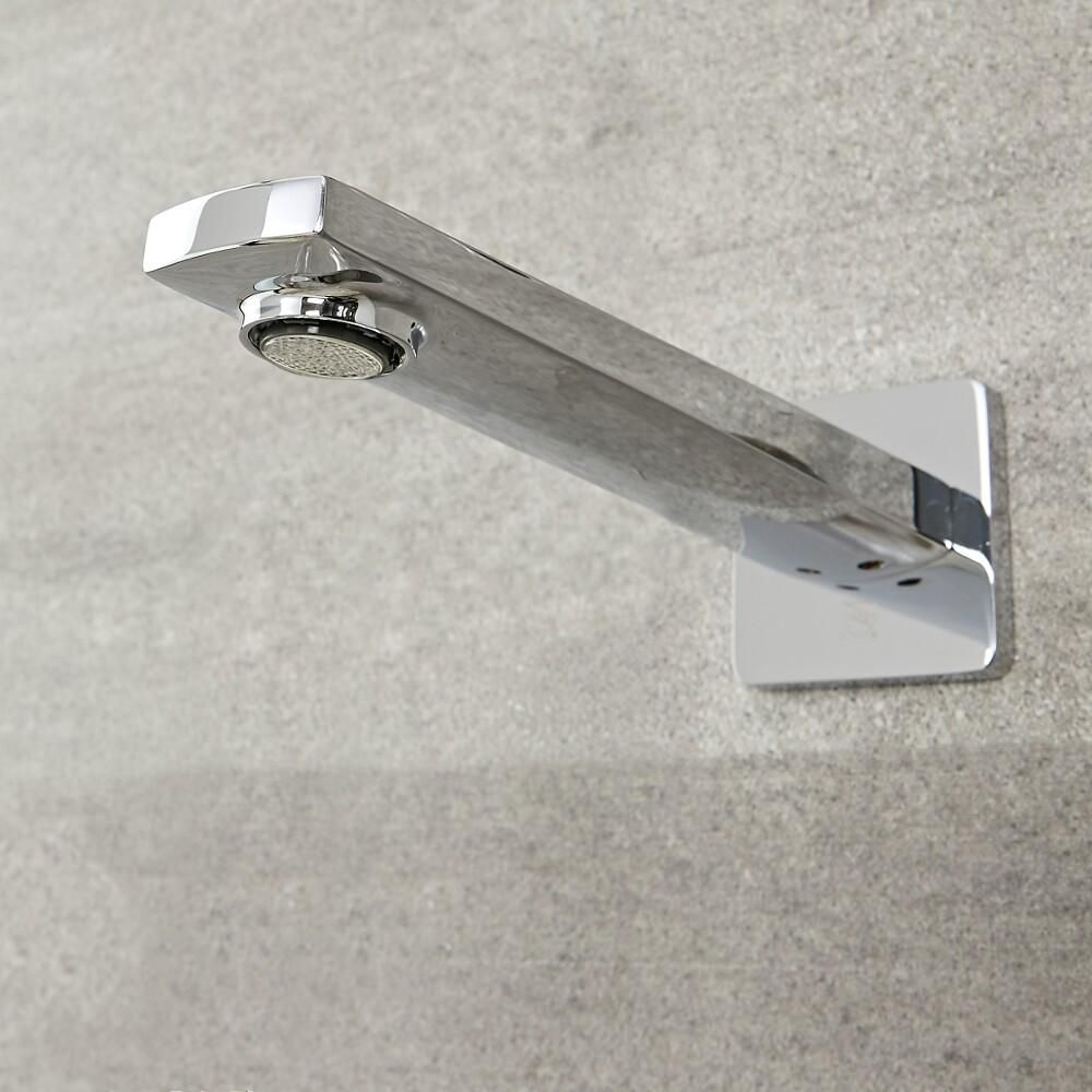 Kraanuitloop voor Bad of Wastafel Wandmontage - Chroom | Harting