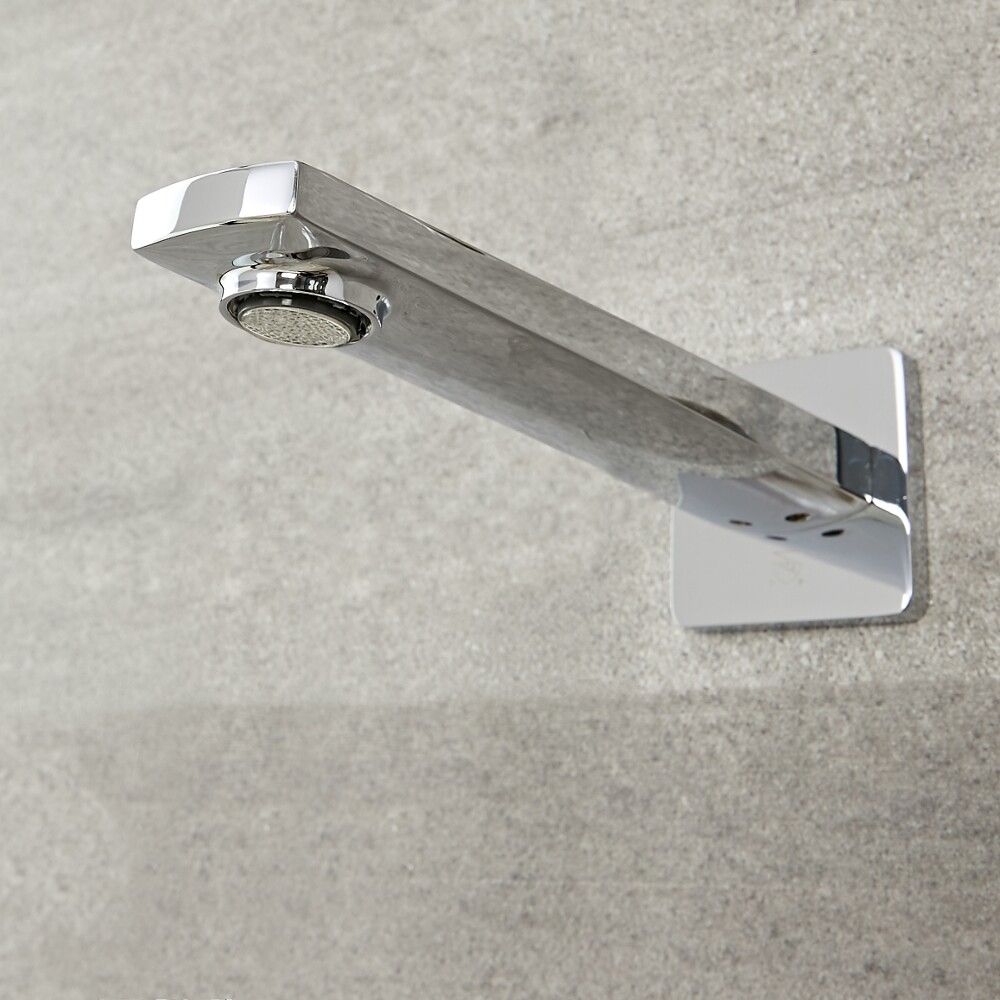 Kraanuitloop voor Bad of Wastafel Wandmontage - Chroom | Harting