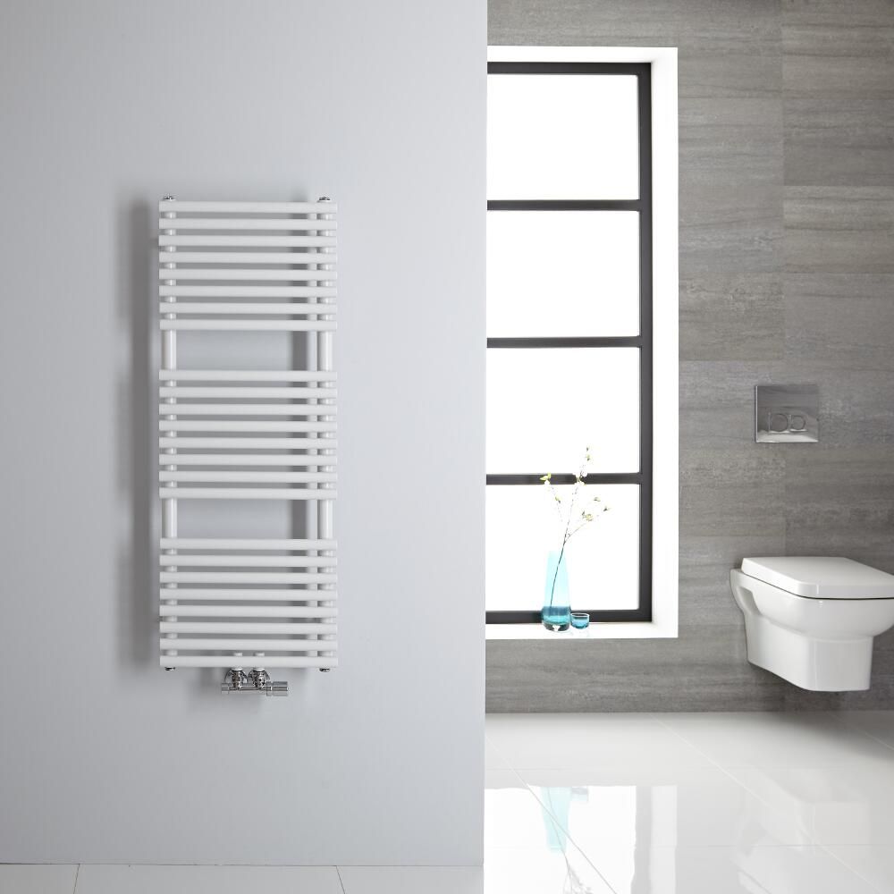 Handdoekradiator CV Modern 106,5cm x 40cm - Wit | Magera
