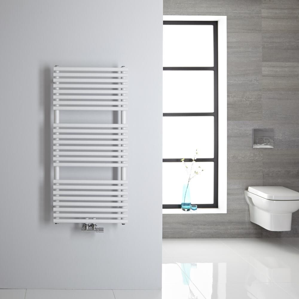 Handdoekradiator CV Modern 106,5cm x 50cm - Wit | Magera