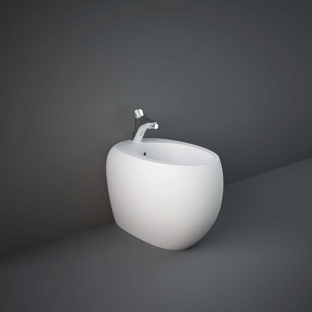 Bidet Staand Modern Mat Wit | RAK Cloud x Hudson Reed
