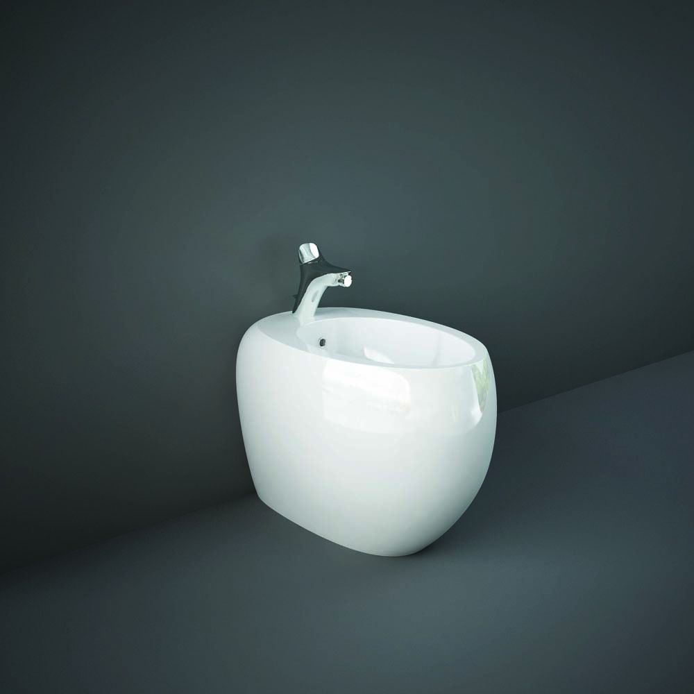 Bidet Staand Modern Glanzend Wit | RAK Cloud x Hudson Reed