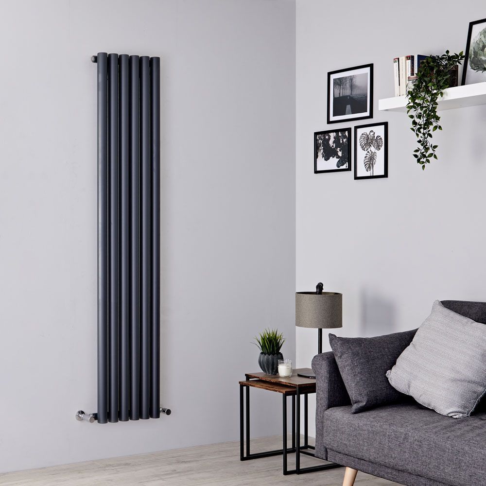 Designradiator Verticaal Antraciet Kies De Afmeting | Savy