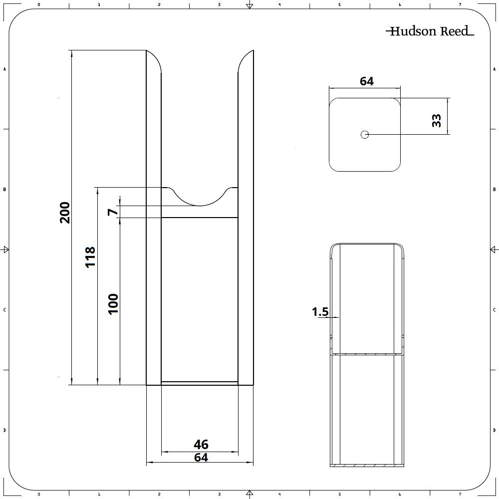 Radiatorconsole, aluminium radiatorpoten, vloerhouder, in hoogte