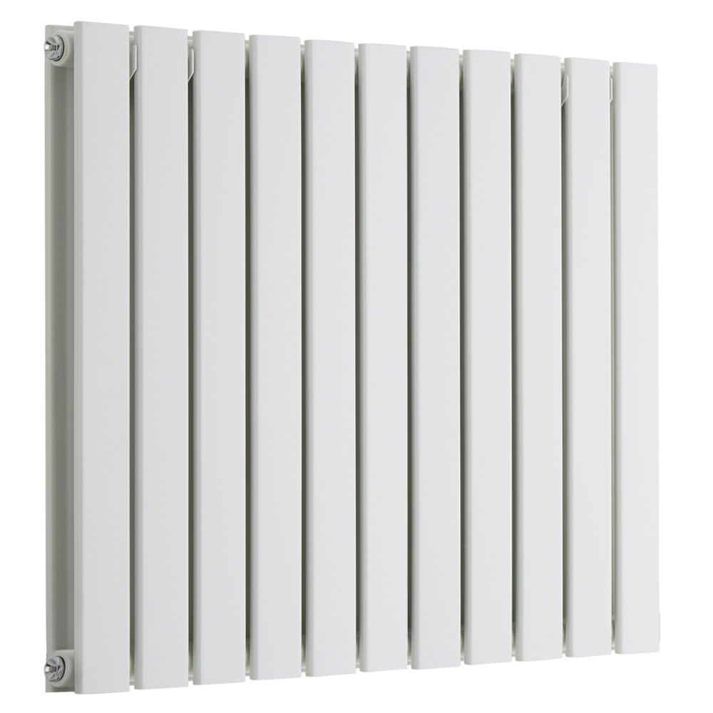 Design Radiator Horizontaal Vlak 59,5cm Hoog | Keuze Afwerking en Breedte - Enkel of Dubbel Paneel | Sterling Arlie van Hudson Reed