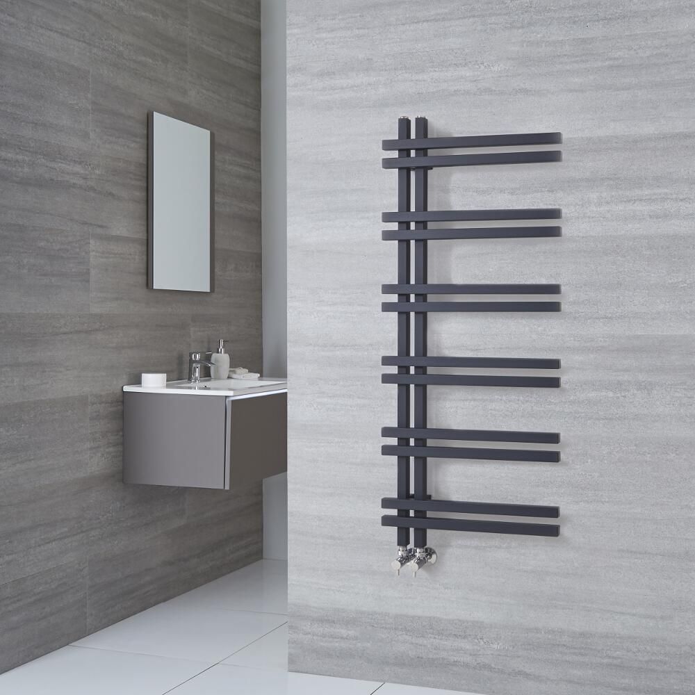 Handdoekradiator CV Modern 120cm x 50cm - Antraciet | Tika