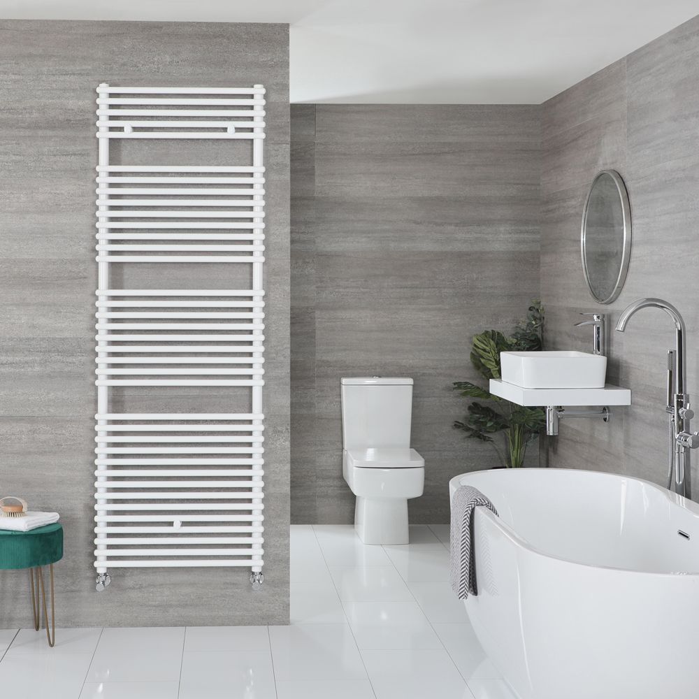 Handdoekradiator CV Modern 173,8cm x 45cm - Wit | Arno