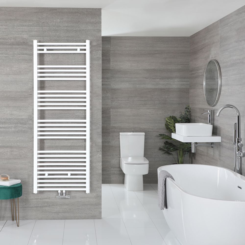 Handdoekradiator CV Modern 160cm x 50cm - Wit | Neva