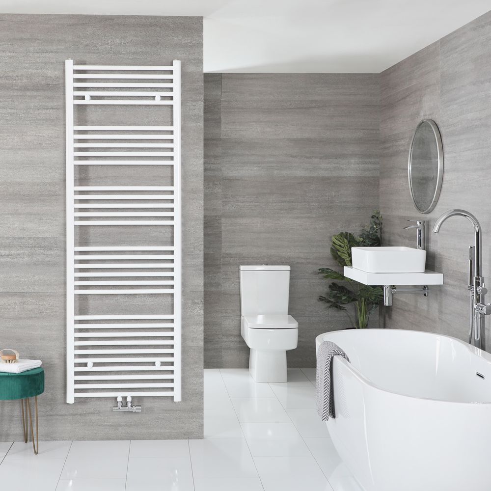 Handdoekradiator CV Modern 178,5cm x 60cm - Wit | Neva