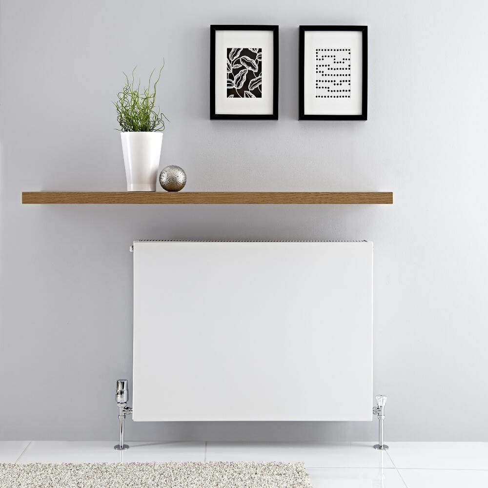 Convector Radiator CV Horizontaal (Dubbel Paneel) T21 Modern 60cm x 80cm - Wit | Merus