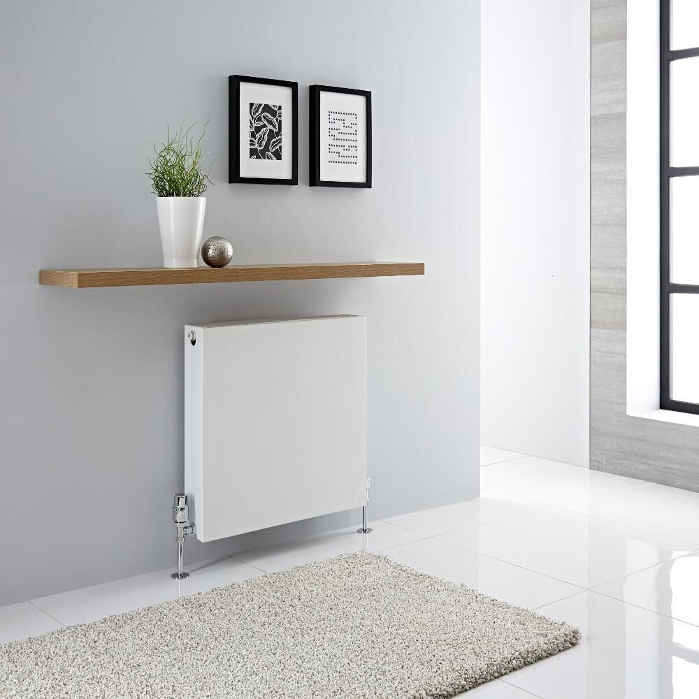 Dubbele vlakke Paneelradiator (Type 22) Wit | Keuze Afmetingen | Merus
