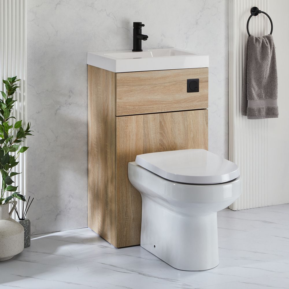 Kleine spoelknop toilet spoelt niet door