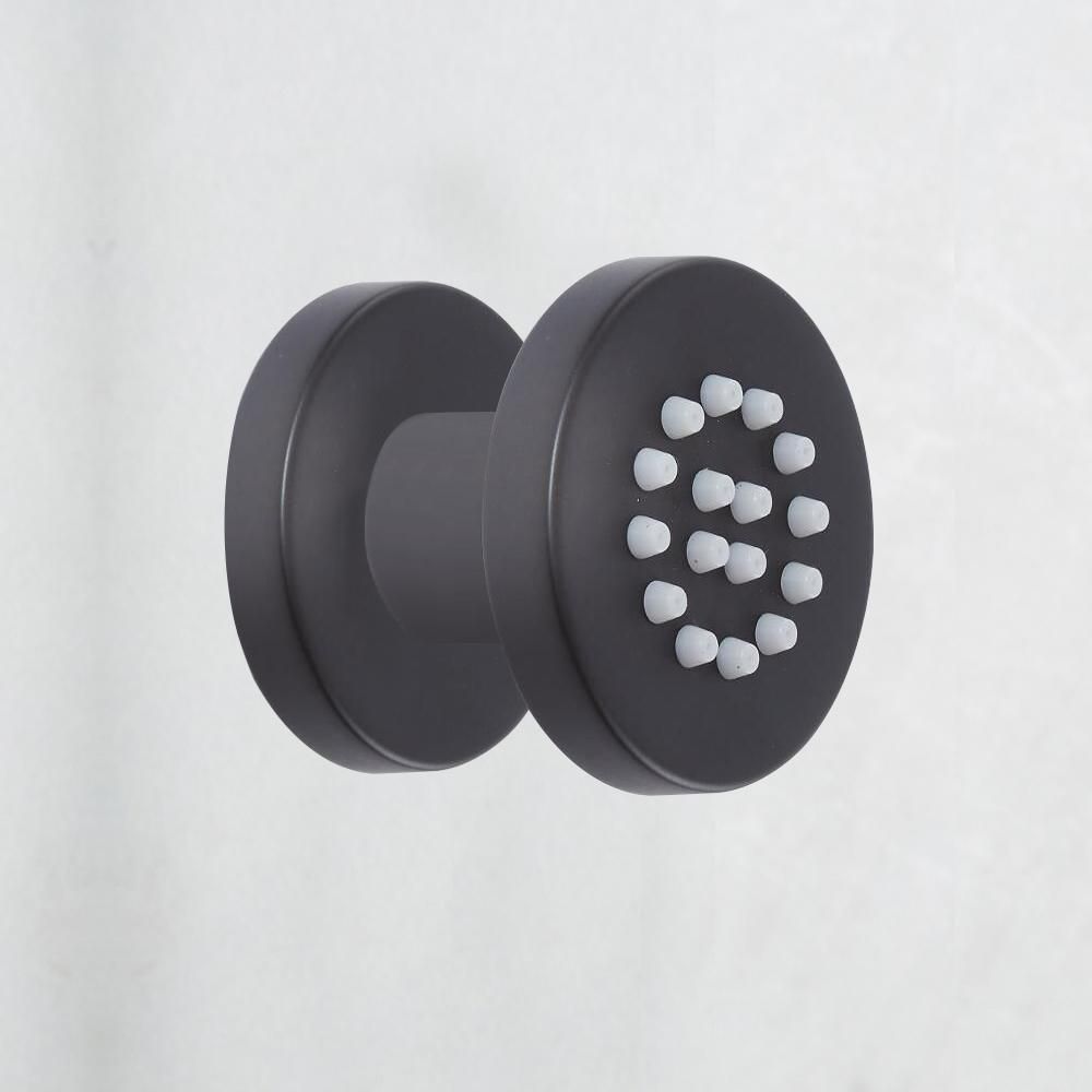 Nox Ronde Zijdouche Zwart