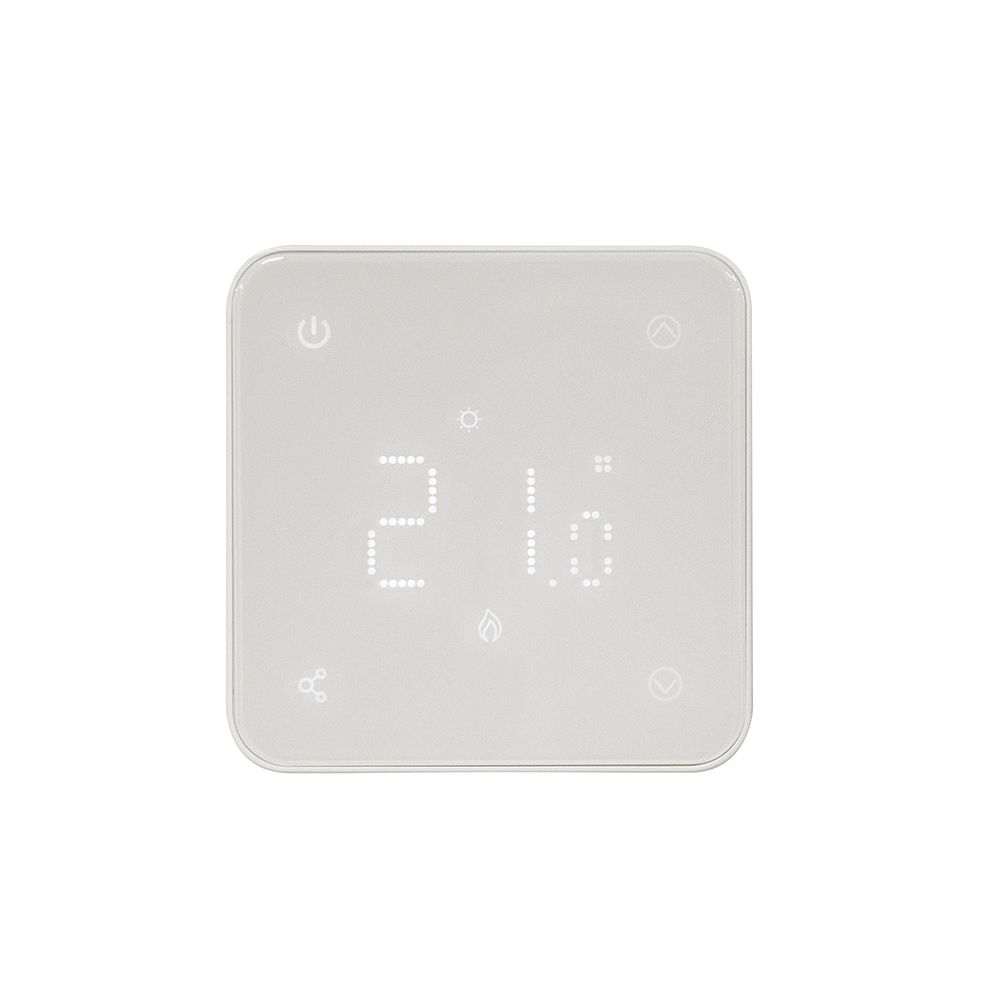 Wi-Fi Thermostaat met Verlicht Display voor Elektrische Verwarming - Wit | Connect