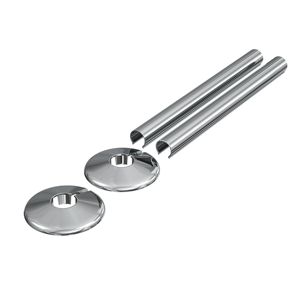 Afdekbuizen met Klikbevestiging voor Radiatorleidingen | Keuze Afwerking