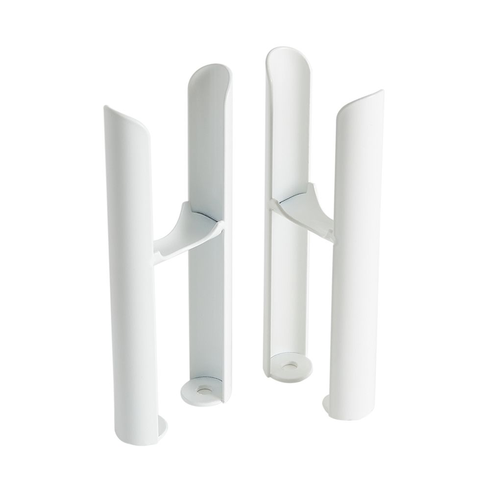Radiatorpoten - Alleen geschikt voor de Klassieke 2-kolom radiator - Wit -20cm x 9cm x 7,4cm | Windsor
