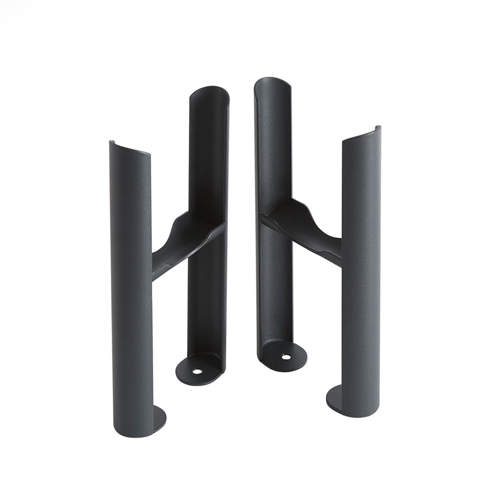 Radiatorpoten - Alleen geschikt voor de Klassieke 3-kolom radiator - Antraciet - 22,5cm x 13cm x 8cm | Windsor