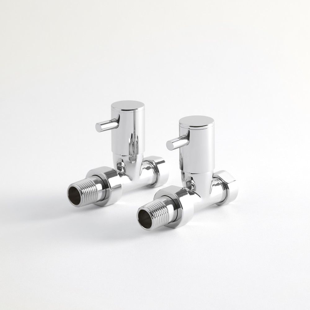 Radiatorkranen Recht Minimalistisch - Chromen | Select