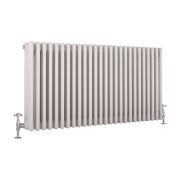 Kolomradiator CV Horizontaal 4-Koloms Klassiek 60cm x 119cm - Wit | Windsor