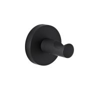 Badjashaak / Handdoekhaak Mat Zwart | Nox