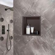 Inbouwnis Badkamer - Vierkante Douchenis 34cm | Keuze Afwerking