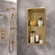 Inbouwnis Badkamer - Rechthoekige Douchenis 34cm x 64cm | Keuze Afwerking