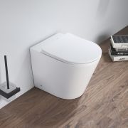 Staand Toilet Modern met Soft-Close Toiletzitting | Colby
