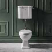 Toilet met Laaghangend Reservoir en Soft-Close Toiletzittng - Klassiek| Elizabeth
