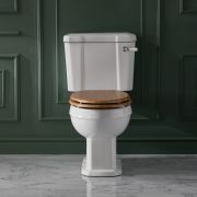 Duoblok Toilet Keramisch Klassiek Wit met Stortbak | Keuze WC-Bril | Richmond