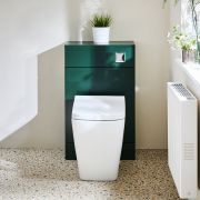 WC-ombouw 50cm met Milton Toilet | Keuze Afwerking WC-ombouw en Spoelknop | Cluo