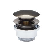 Pop-up Afvoerplug voor Wastafel Universeel Geborsteld Messing